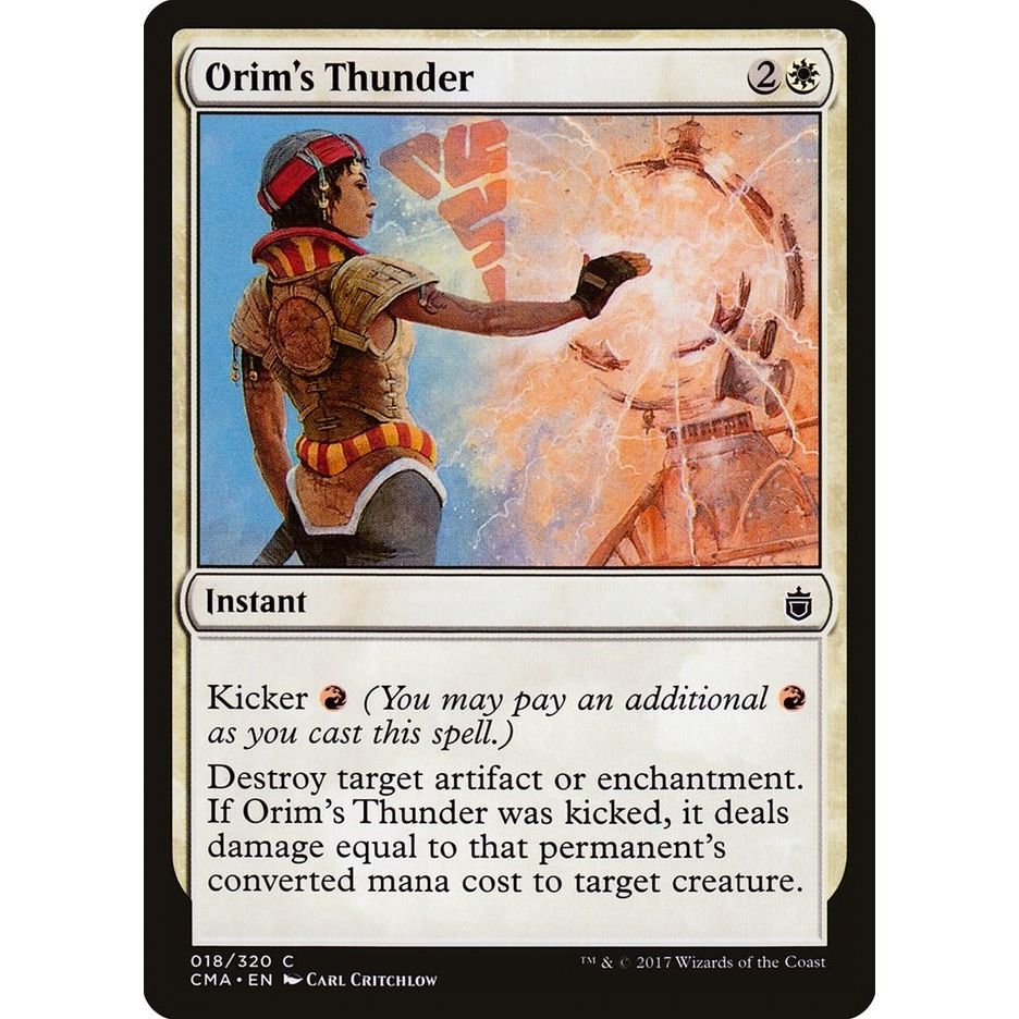 Image for Orim's Thunder (18) (CMA) - Magic: The Gathering