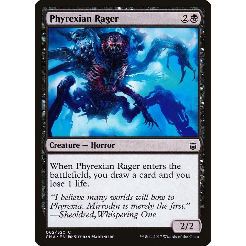 Image for Phyrexian Rager (62) (CMA) - Magic: The Gathering