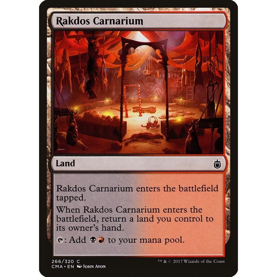 Image for Rakdos Carnarium (266) (CMA) - Magic: The Gathering