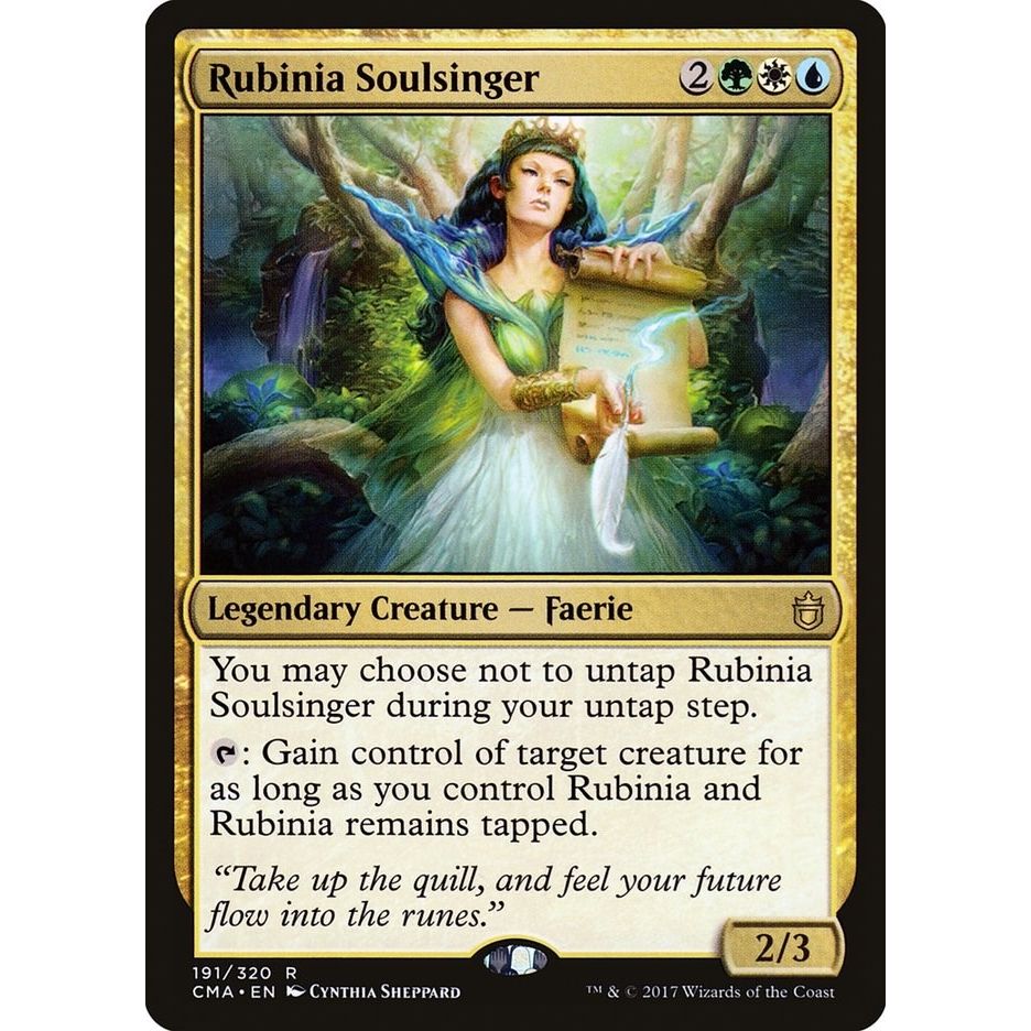 Image for Rubinia Soulsinger (191) (CMA) - Magic: The Gathering