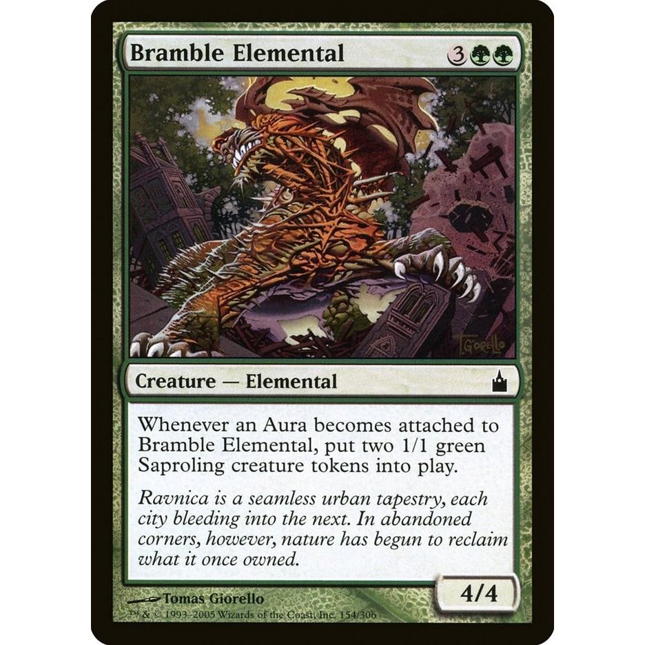 Image for Bramble Elemental (154) (RAV) - Magic: The Gathering