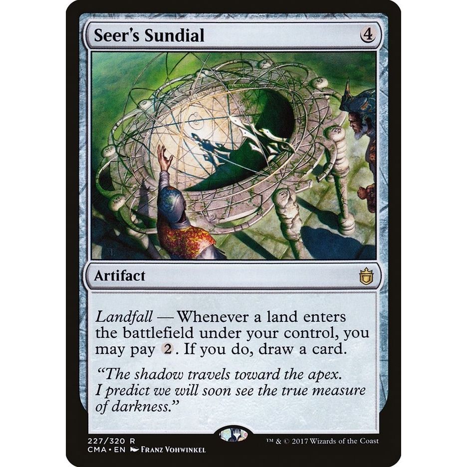 Image for Seer's Sundial (227) (CMA) - Magic: The Gathering