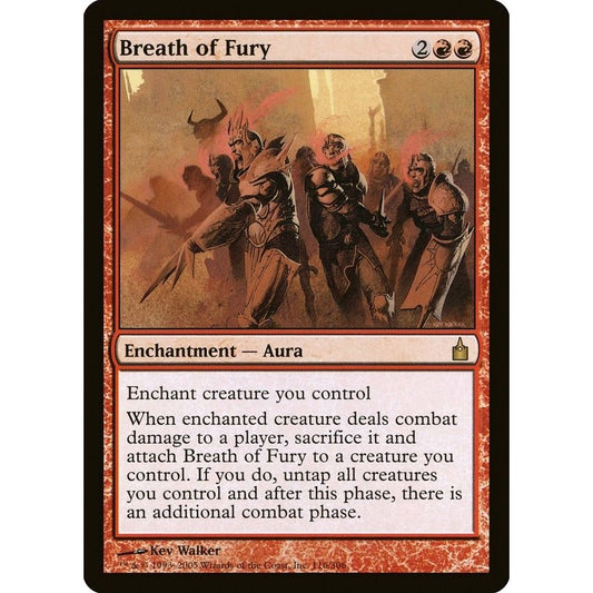 Image for Breath of Fury (116) (RAV) - Magic: The Gathering