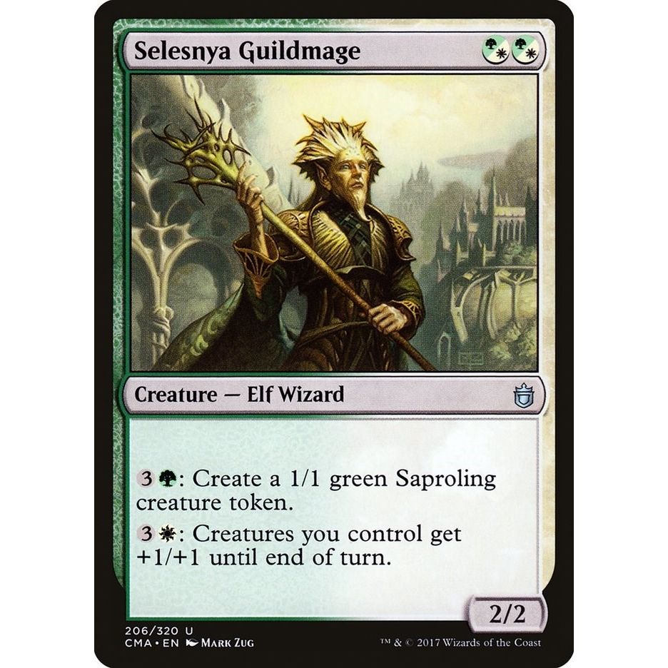Image for Selesnya Guildmage (206) (CMA) - Magic: The Gathering
