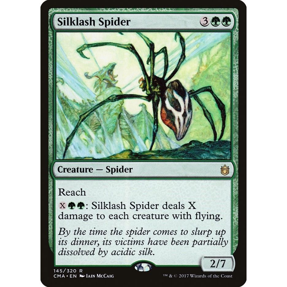 Image for Silklash Spider (145) (CMA) - Magic: The Gathering