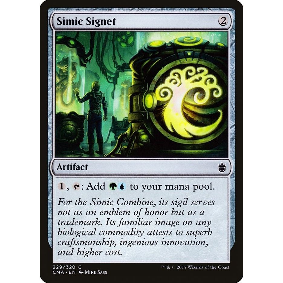 Image for Simic Signet (229) (CMA) - Magic: The Gathering