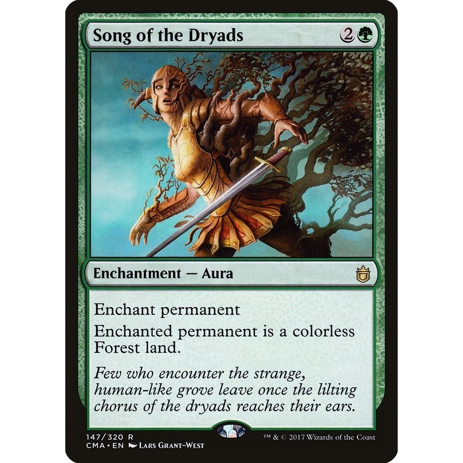 Image for Song of the Dryads (147) (CMA) - Magic: The Gathering