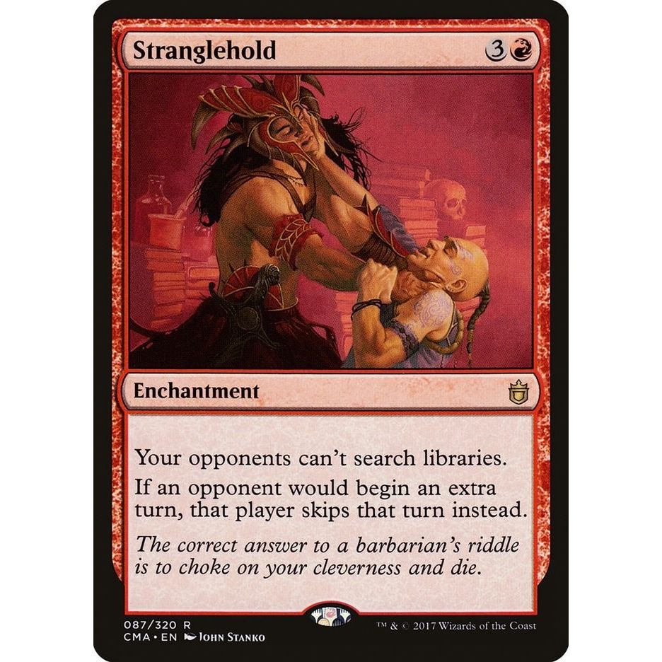 Image for Stranglehold (87) (CMA) - Magic: The Gathering