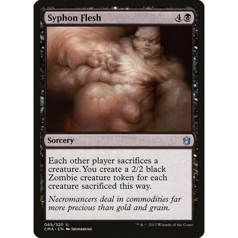 Image for Syphon Flesh (69) (CMA) - Magic: The Gathering