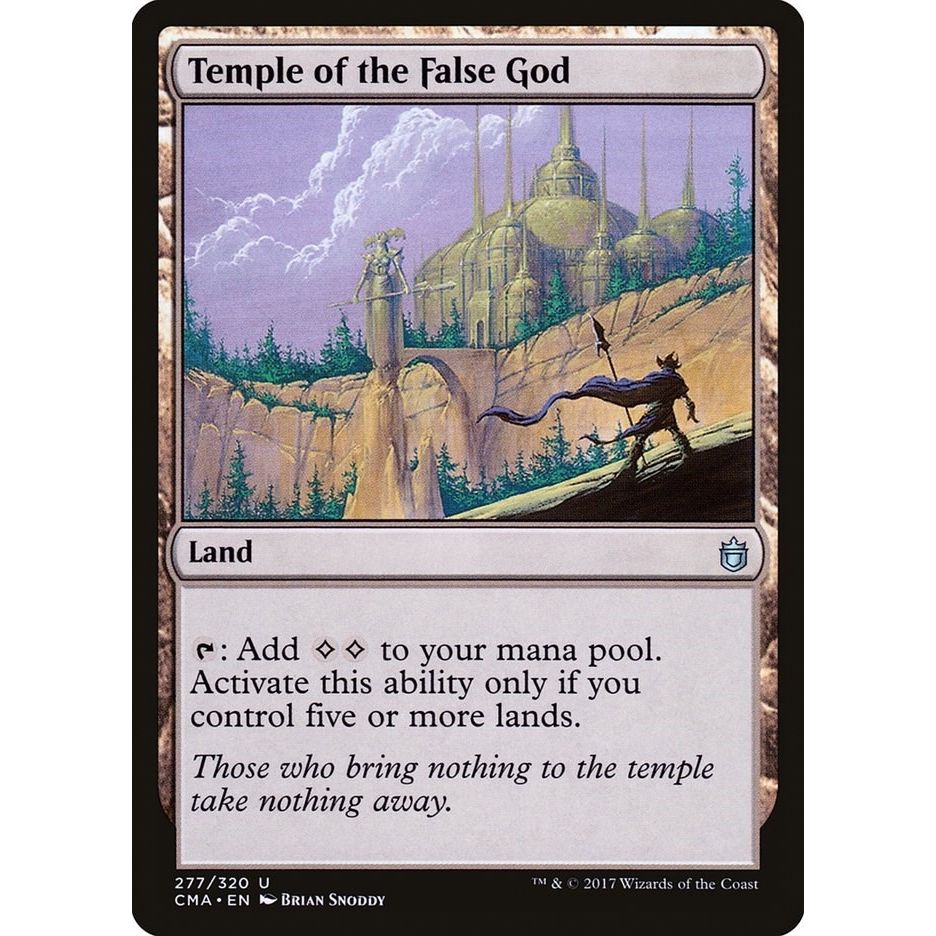 Image for Temple of the False God (277) (CMA) - Magic: The Gathering