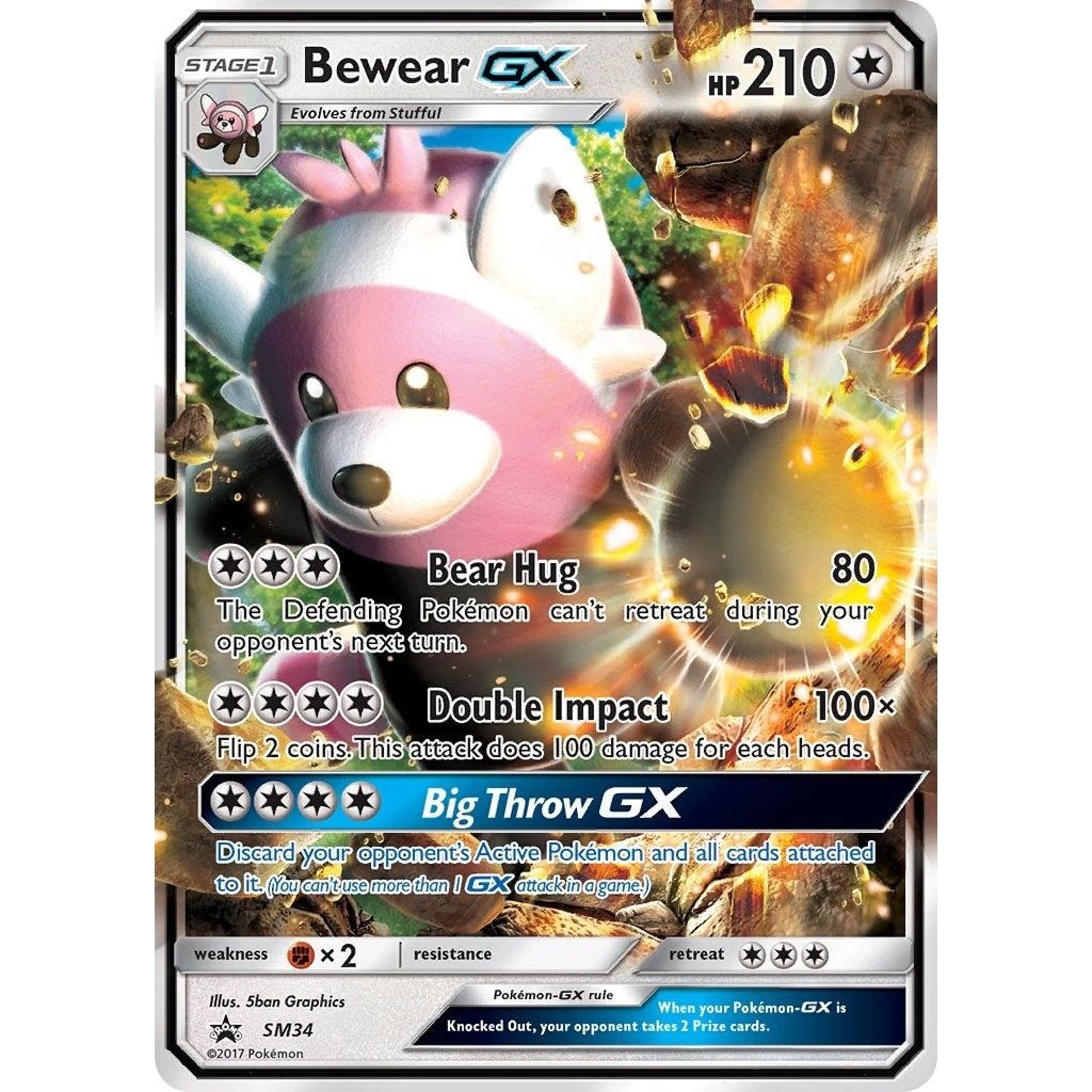 Image for Bewear GX - SM34 (SM34) (SMP) - Pokemon