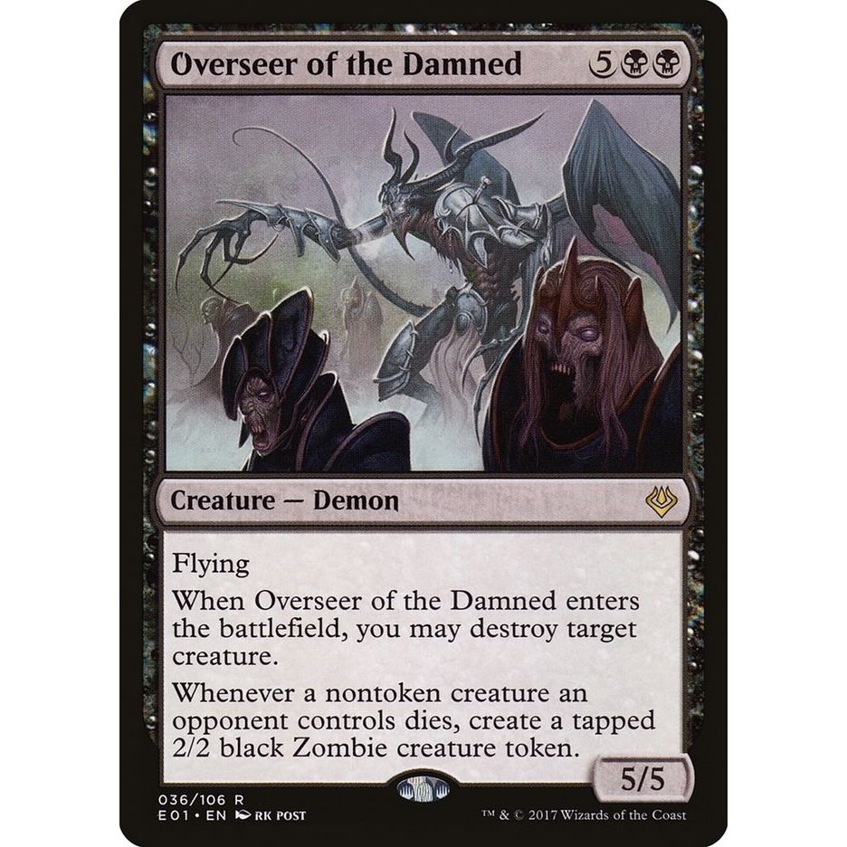 Image for Overseer of the Damned (36) (AC2) - Magic: The Gathering
