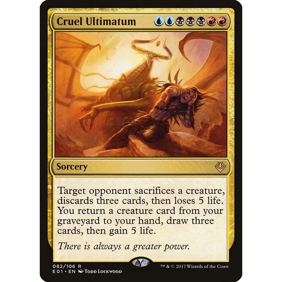 Image for Cruel Ultimatum (82) (AC2) - Magic: The Gathering