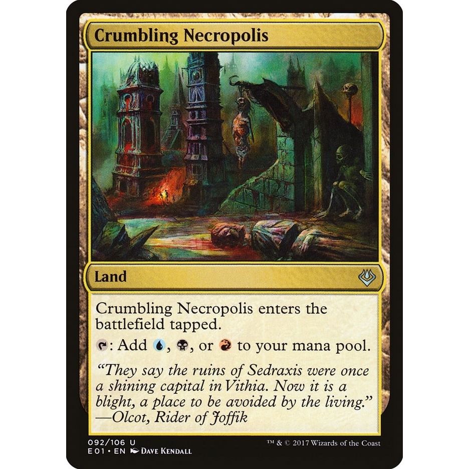 Image for Crumbling Necropolis (92) (AC2) - Magic: The Gathering
