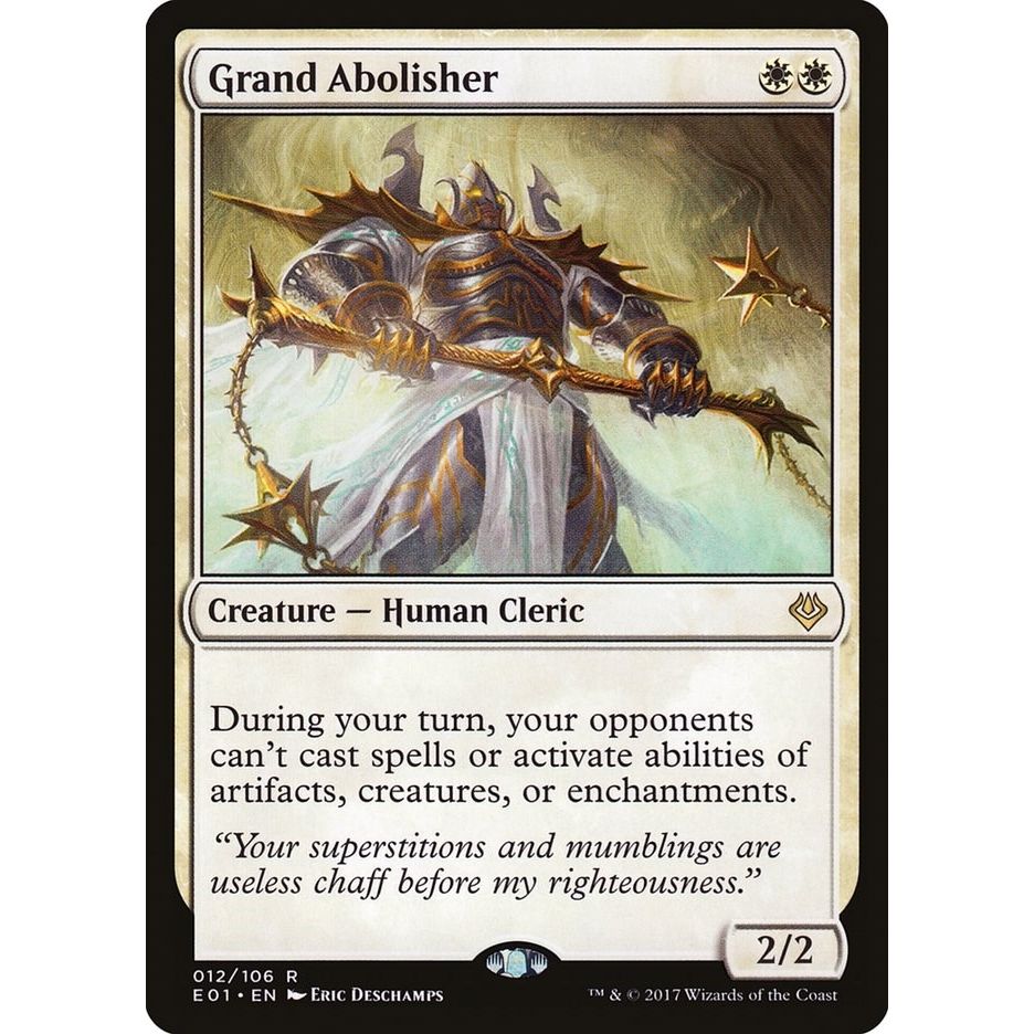 Image for Grand Abolisher (12) (AC2) - Magic: The Gathering