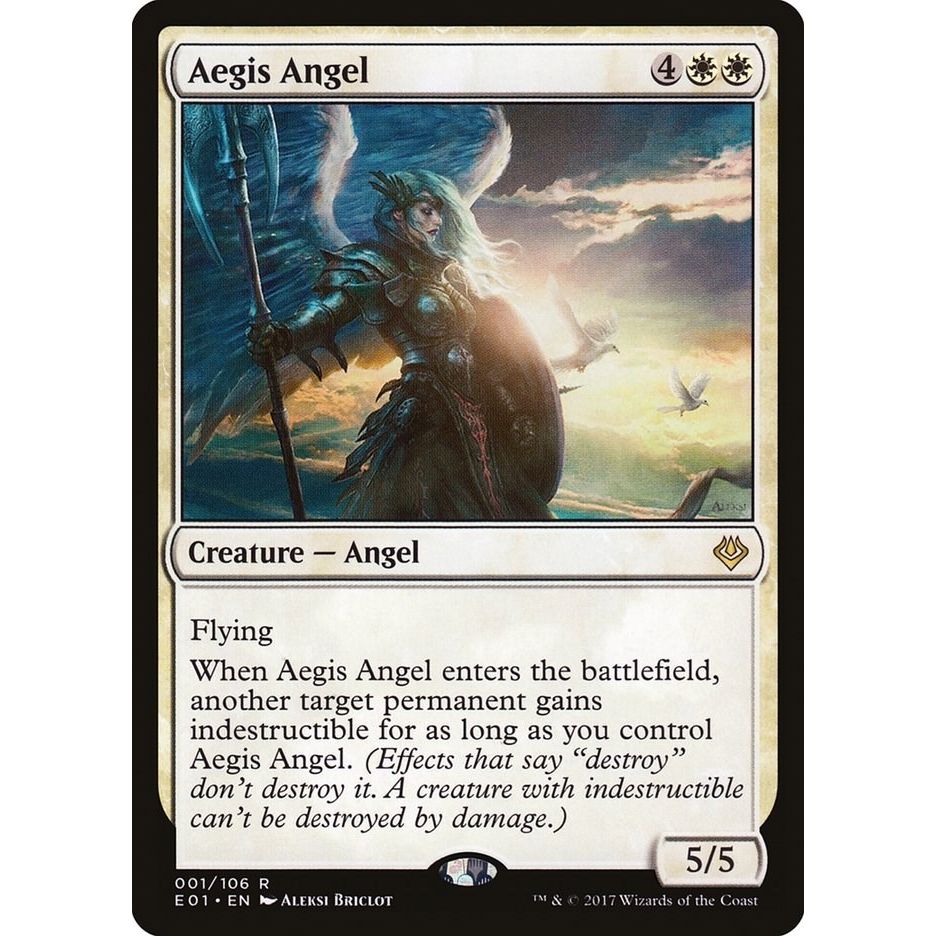 Image for Aegis Angel (1) (AC2) - Magic: The Gathering