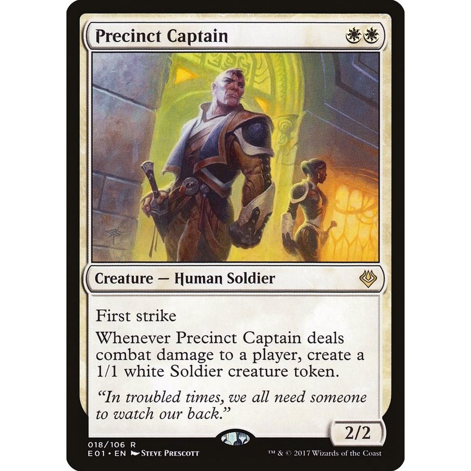 Image for Precinct Captain (18) (AC2) - Magic: The Gathering