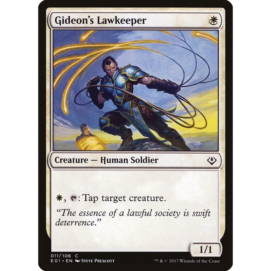 Image for Gideon's Lawkeeper (11) (AC2) - Magic: The Gathering