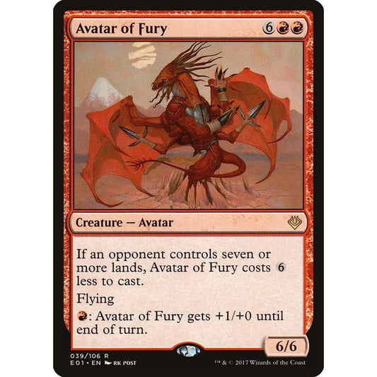Image for Avatar of Fury (39) (AC2) - Magic: The Gathering