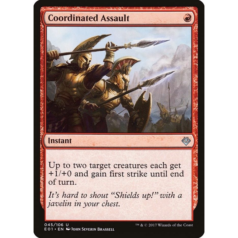 Image for Coordinated Assault (45) (AC2) - Magic: The Gathering