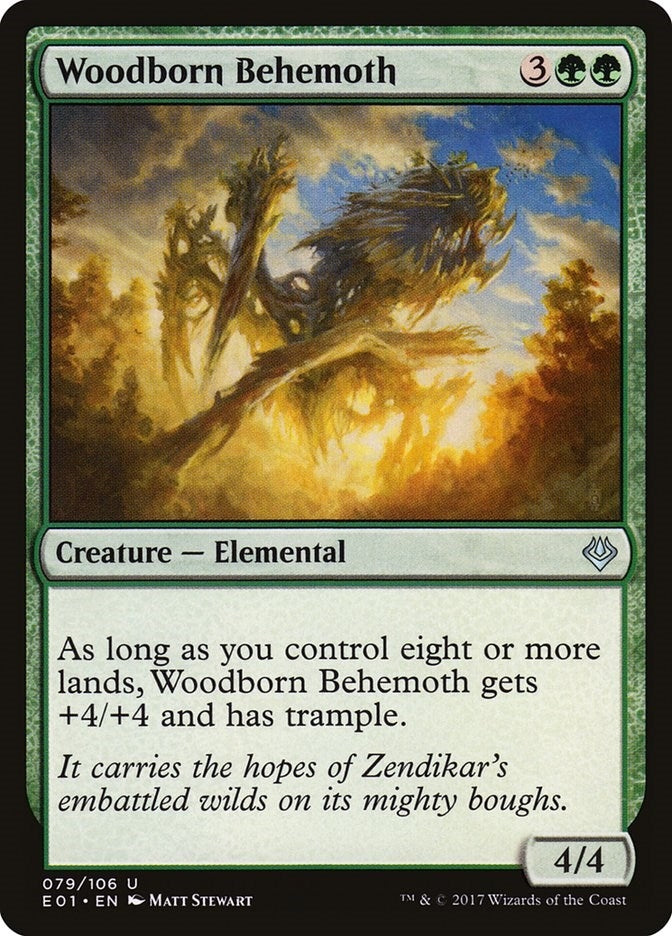 Image for Woodborn Behemoth (79) - Magic: The Gathering