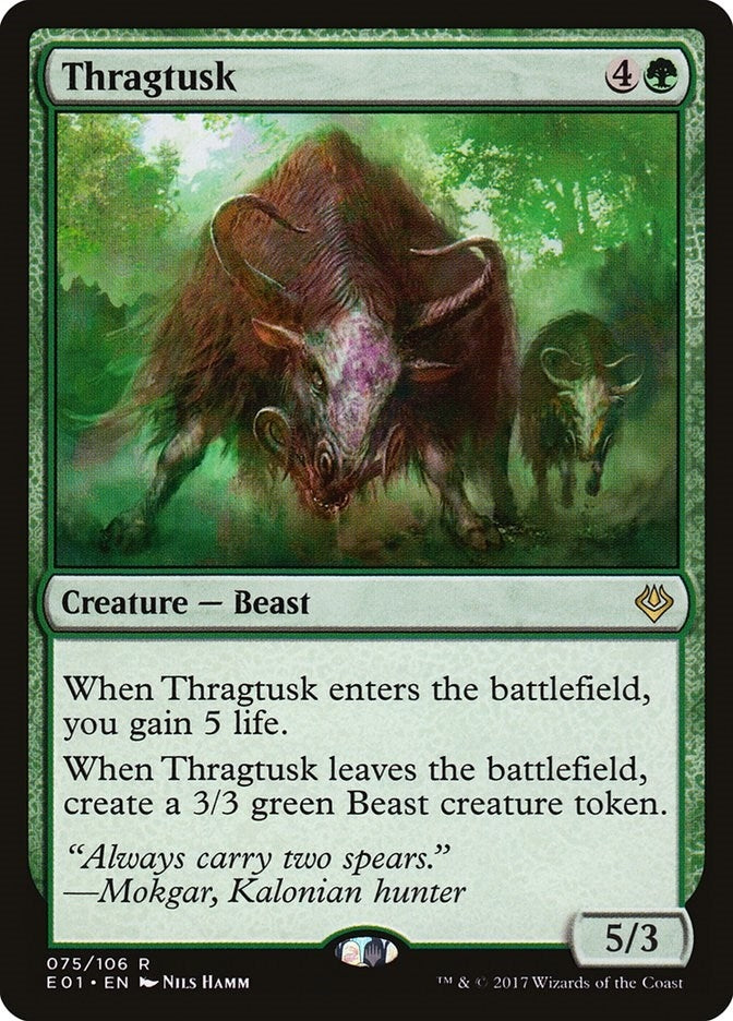 Image for Thragtusk (75) - Magic: The Gathering
