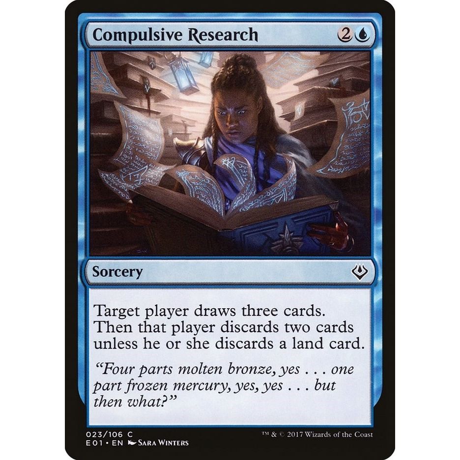 Image for Compulsive Research (23) (AC2) - Magic: The Gathering