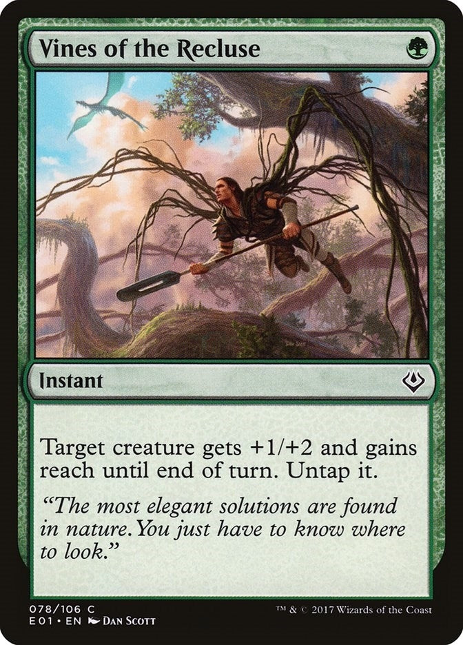 Image for Vines of the Recluse (78) - Magic: The Gathering