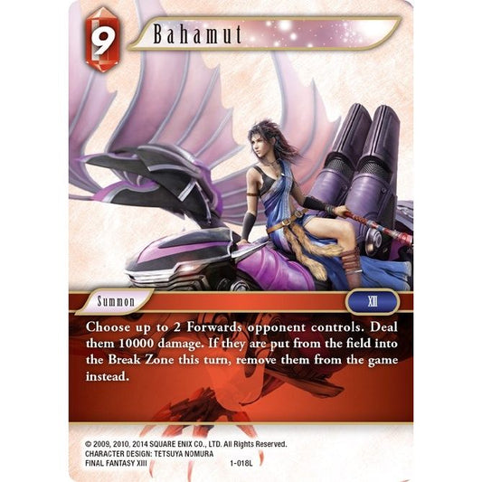 Image for Bahamut (1-018L) (OP1) - Final Fantasy TCG
