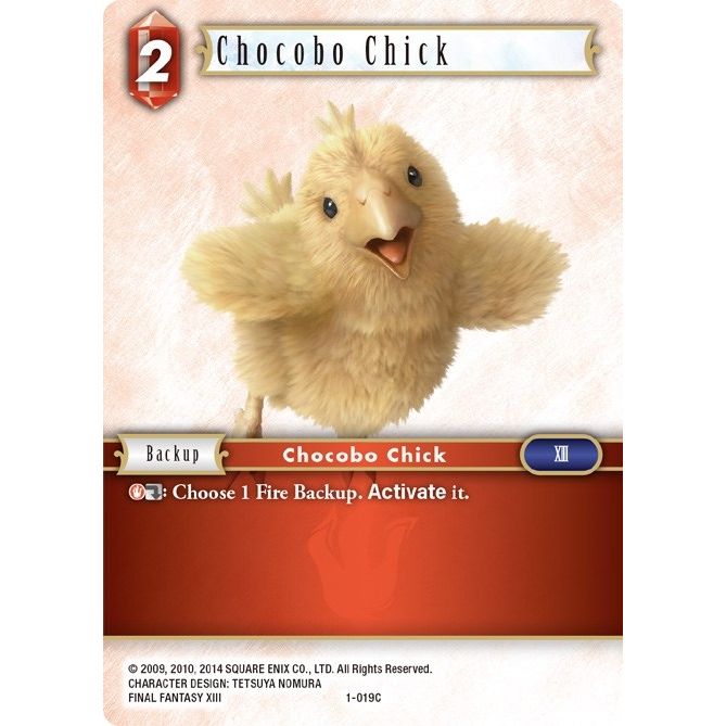 Image for Chocobo Chick (1-019C) (OP1) - Final Fantasy TCG