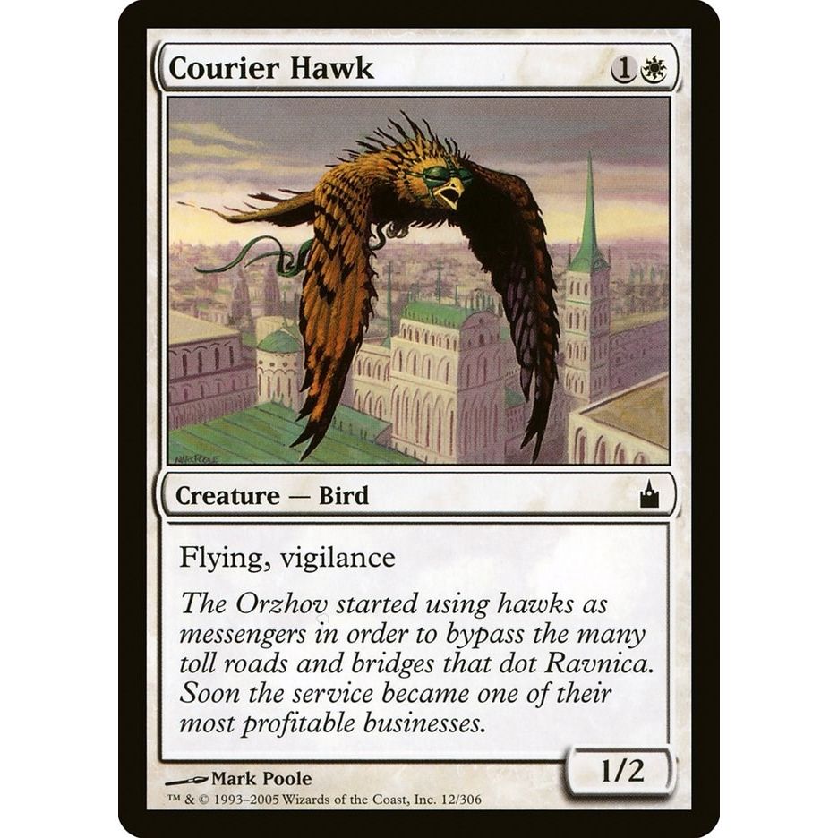 Image for Courier Hawk (12) (RAV) - Magic: The Gathering