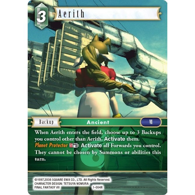 Image for Aerith (Rare) (1-064R) (OP1) - Final Fantasy TCG