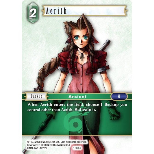 Image for Aerith (Common) (1-065C) (OP1) - Final Fantasy TCG