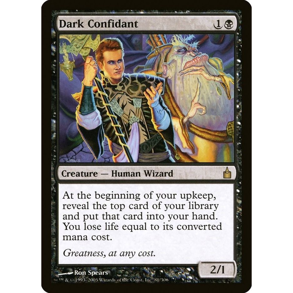 Image for Dark Confidant (81) (RAV) - Magic: The Gathering