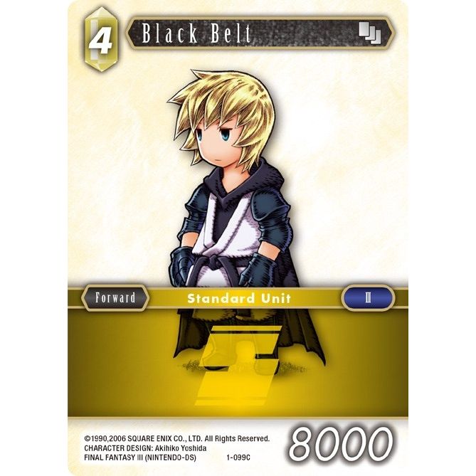 Image for Black Belt (Ingus) - 1-099C (1-099C) (OP1) - Final Fantasy TCG