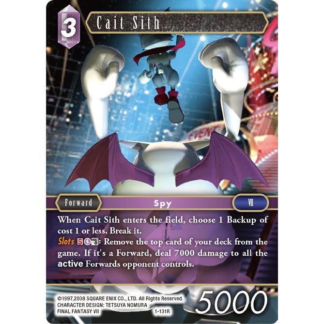 Image for Cait Sith (1-131R) (OP1) - Final Fantasy TCG