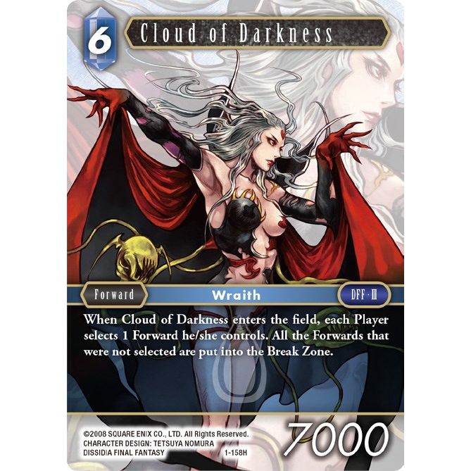 Image for Cloud of Darkness (1-158H) (OP1) - Final Fantasy TCG