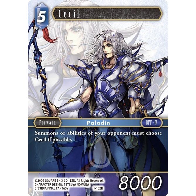 Image for Cecil (Rare) (1-162R) (OP1) - Final Fantasy TCG