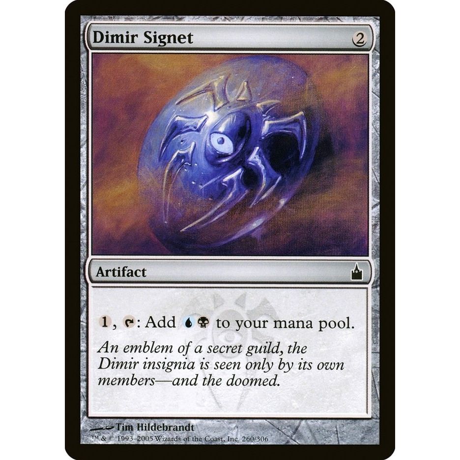 Image for Dimir Signet (260) (RAV) - Magic: The Gathering