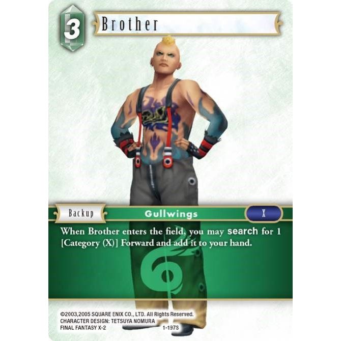 Image for Brother (1-197S) (OP1) - Final Fantasy TCG