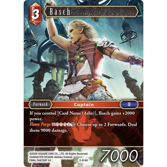 Image for Basch (2-014H) (OP2) - Final Fantasy TCG
