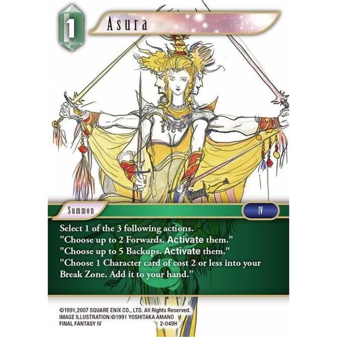 Image for Asura (2-049H) (OP2) - Final Fantasy TCG