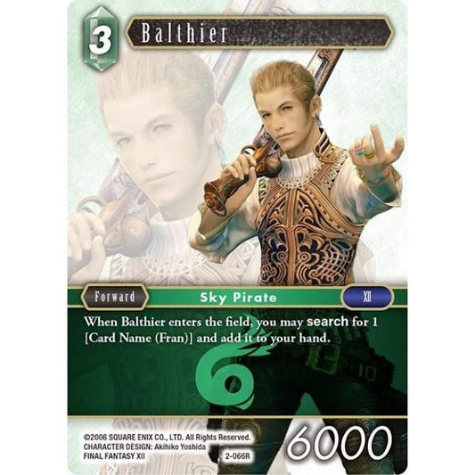 Image for Balthier (Rare) (2-066R) (OP2) - Final Fantasy TCG