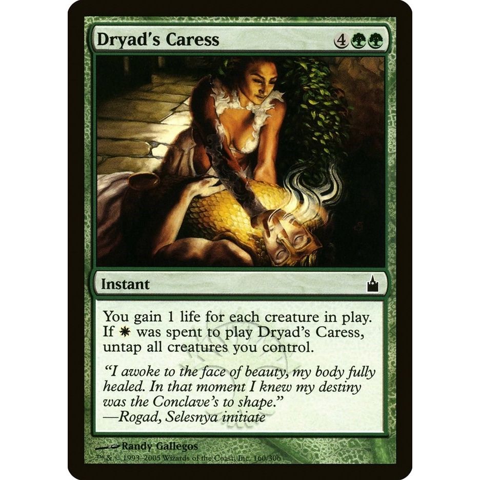 Image for Dryad's Caress (160) (RAV) - Magic: The Gathering