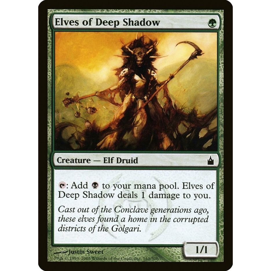Image for Elves of Deep Shadow (161) (RAV) - Magic: The Gathering