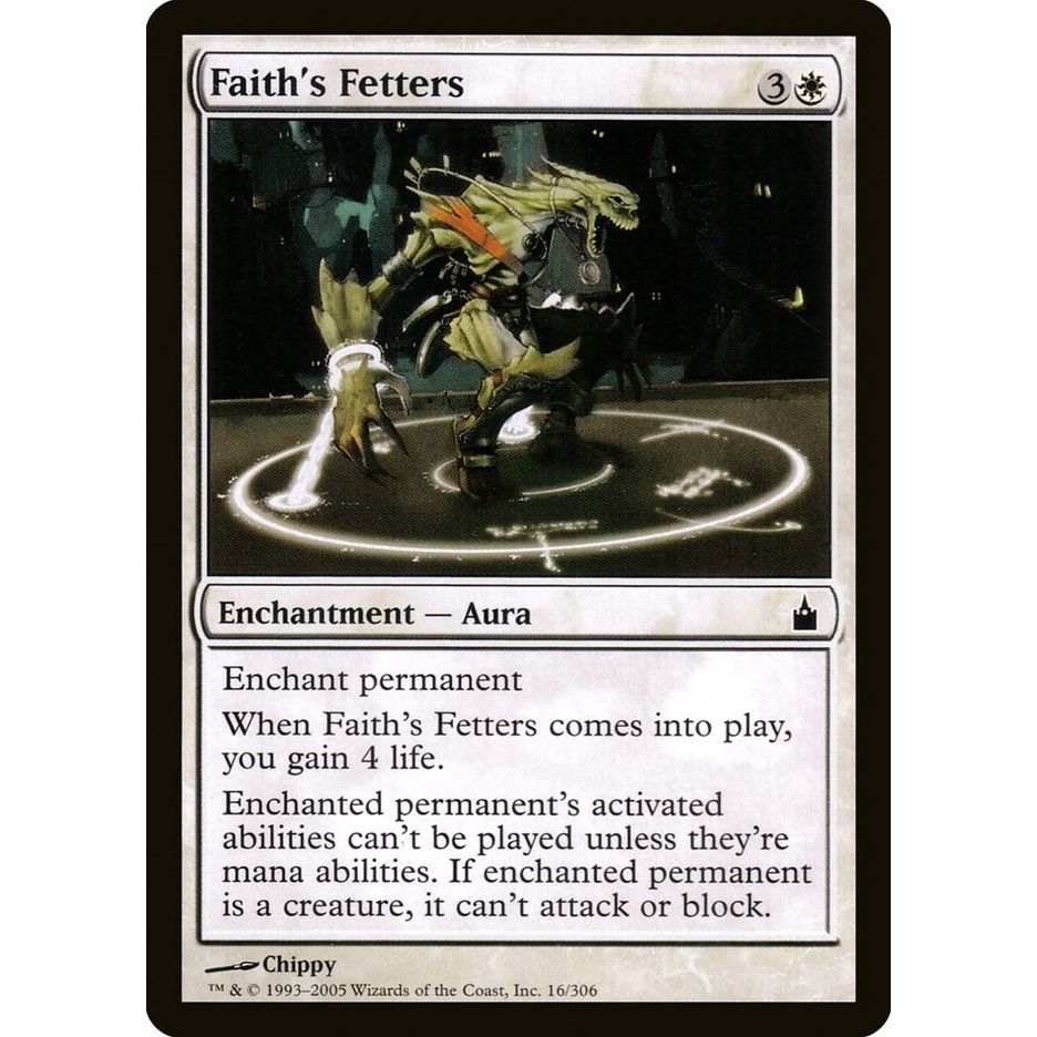 Image for Faith's Fetters (16) (RAV) - Magic: The Gathering
