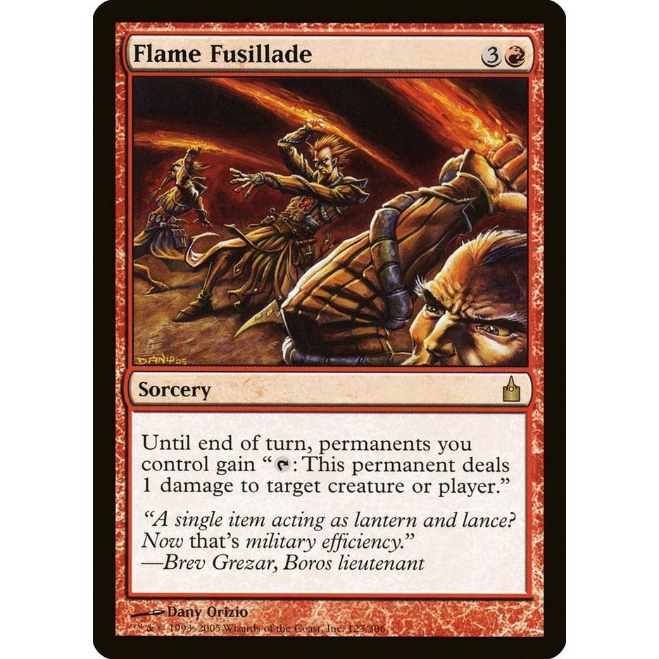 Image for Flame Fusillade (123) (RAV) - Magic: The Gathering