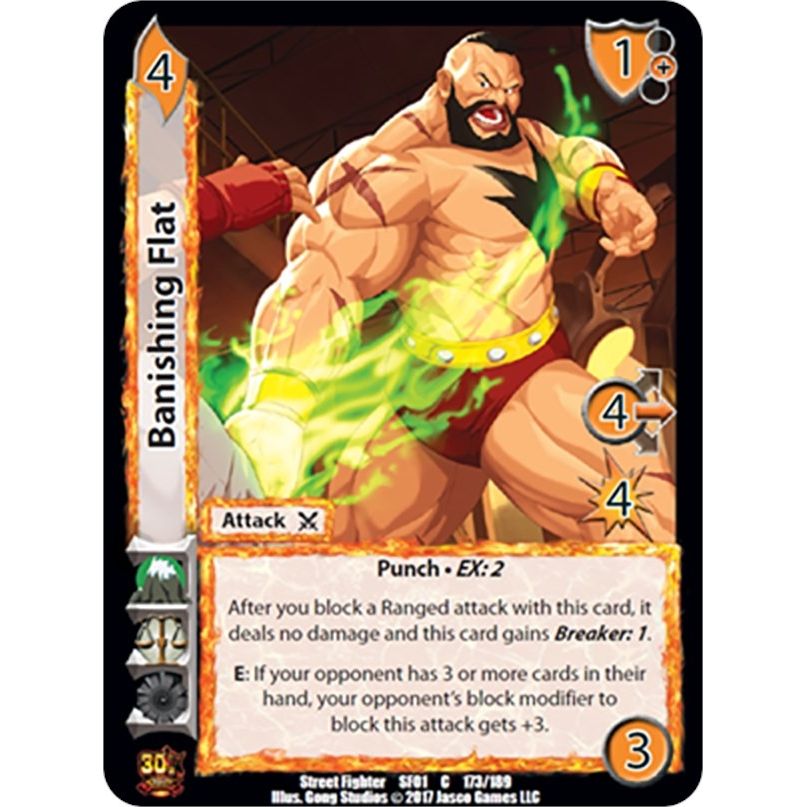 Image for Banishing Flat (173) (SF01) - UniVersus