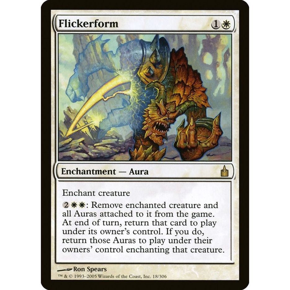Image for Flickerform (18) (RAV) - Magic: The Gathering