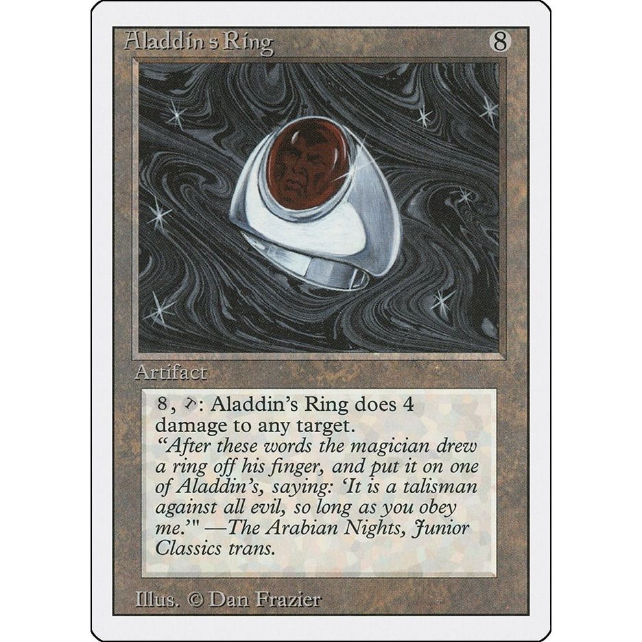 Image for Aladdin's Ring (3ED) - Magic: The Gathering